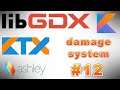 (#12) LibGDX Kotlin tutorial using LibKTX  - Damage&Debug System