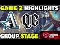 Aster vs Quincy Crew Game 2 Singapore Major 2021 Group Stage Dota 2 Highlights