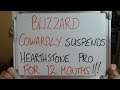 BLIZZARD Ban Heartstone Pro for Dare Speaking Out in Support!!