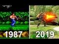 Evolution of Contra Games 1987-2019