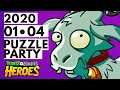Fiesta de Puzzles 01 - 04 - 20 | PvZ Heroes | Reto Diario