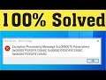 Fix Exception Processing Message 0xc000007b Parameters Error On Windows 10/8/7 || Windows Bad Image