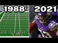 Graphical Evolution of Madden NFL (1988-2021)