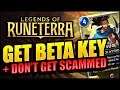 How To ACTUALLY get a BETA KEY for LEGENDS OF RUNETERRA
