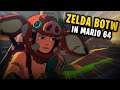 LINK mach Urlaub in MARIO 64 | Zelda BotW Funny Moments