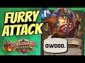 MAKE. IT. STOP. Gibberlings unleash an endless furry attack. | Scholomance Academy | Hearthstone