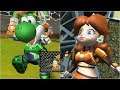 Mario Strikers Charged - Yoshi vs Daisy - Wii Gameplay (4K60fps)