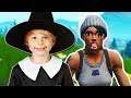 MOM catches her AMISH SON playing FORTNITE!! (Fortnite Trolling)