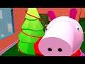 Piggy Neighbor. Family Escape Obby House 3D - Christmas Levels - Gameplay Walkthrough Part 6