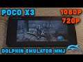Poco X3 (SD 732G) - RE4 / Crash / Mario Kart / Luigi's Mansion / NFSU2 - Dolphin MMJ -1080/720p Test