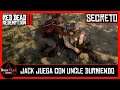 Red Dead Redemption 2 - Jack Juega con Uncle Durmiendo - Secreto