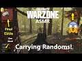 ASMR Gaming: Call of Duty Warzone CARRYING RANDOMS (CLUTCH WIN)