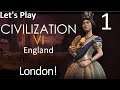 Civilization VI Gathering Storm as England - Part 001 - Let's Play