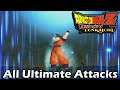 Dragon Ball Z Budokai Tenkaichi 1 | ALL ULTIMATE ATTACKS/TUTTI GLI ATTACCHI SUPREMI