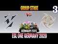 EPIC MATCH !! Vikin.gg vs NIP Game 3 | Bo3 | Group Stage ESL ONE Germany 2020 | DOTA 2 LIVE