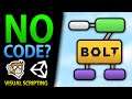 Make games without Code? Visual Scripting! (Unity, Bolt)