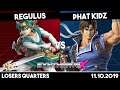Regulus (Hero) vs Phat Kidz (Belmonts) | Losers Quarters | Synthwave X #9