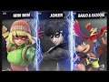 Super Smash Bros Ultimate Amiibo Fights  – Min Min & Co #206 Min Min vs Joker vs Banjo