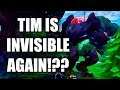 Tim is invisible AGAIN!? - TimTheTatMan (Fortnite Battle Royale)