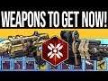 WEAPONS To Get NOW! | BIG Shadowkeep PvE Changes & Buffs | Destiny 2