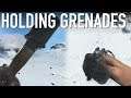 Battlefield 5 - Holding Grenades (Hidden Feature)