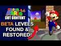 Beta Levels of Super Mario 64 | Mario Cut Content