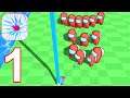 Bullet Stack 3D - Gameplay Part 1 All Levels 1 - 8 Max Level (Android, iOS) #1