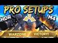 COD WARZONE HDR & M4A1 PRO CLASS SETUPS! | Play like a *CDL PRO* in WARZONE!!