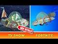 Comparing Rick's Spaceship FORTNITE vs TV Show (Rick and Morty x Fortnite)