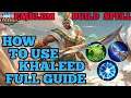 How to use Khaleed guide best build mobile legends Khaled ml