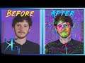 LSD effect using EbSynth, After Effects and Deep Dream (Easy LSD Effect tutorial)