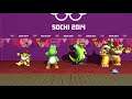 M & S at the Sochi 2014 Olympic Winter Games - 4-Man Bobsleigh #96 (Team Yoshi/Green Machine V4)