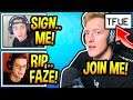 Streamers *MIND-BLOWN* After Tfue *CREATING* His Own ORG! (Team Tfue) Fortnite Moments