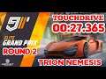 [TouchDrive] Asphalt 9 | ELITE Grand Prix | TRION NEMESIS | Round 2 | CITY DASH | 00:27.365