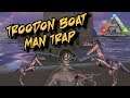 Troodon Boat Man Trap! - Ark Survival evolved