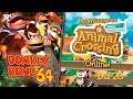 CONTINUAMOS CON DONKEY KONG 64! / Animal Crossing New Horizons ( DÍA 20 ) Online!
