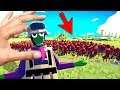 Winning IMPOSSIBLE BATTLES By Using SECRET ZOMBIES In Totally Accurate Battle Simulator (Tabs Mods)