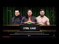 WWE 2K19 Shinsuke Nakamura VS Jeff Hardy,Finn Bálor Triple Threat Steel Cage Match