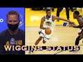 📺 Kerr “expecting (Wiggins) will play…just “bumps & bruises” from playing 30 mpg…asked Celebrini