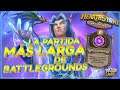 LA PARTIDA MAS LARGA DE BATTLEGROUNDS 😍😍 | Campos de Batalla/Battlegrounds | MALYGOS