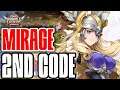 Mobile Legends: Adventure - Mirage 2nd Chest Code I New Redeem Code I 100% Working