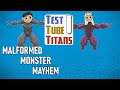 Test Tube Titans Gameplay #1 : MALFORMED MONSTER MAYHEM | 2 Player