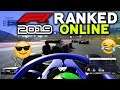 F1 2019 Online Ranked #1 - STRONG START IN OUR PLACEMENTS (F1 2019 Online Gameplay PC)