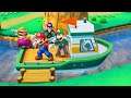 Mario Party Superstars - Coin Battle: 15 Rounds - 4 Men Fighting: Mario vs Luigi vs Waluigi