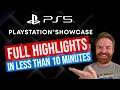 PlayStation Showcase Highlights / Recap in under 10 minutes