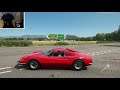 Ferrari Dino 246 GT - Forza Horizon 4 | 4K60FPS | Steering Wheel + Shifter Gameplay
