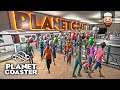 Finalizando a Linha de Metrô | Planet Coaster #16 | Gameplay pt br