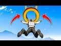 INSANE SKYDIVE STUNT! - (GTA 5 Stunts & Fails)