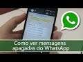 Ver mensagem apagadas do WhatsApp sem instalar aplicativos! Galaxy A71!! #samsung