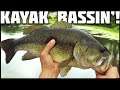 KAYAK BASS! (Diary of a Fisherman) Summer Indiana Bass from a Kayak